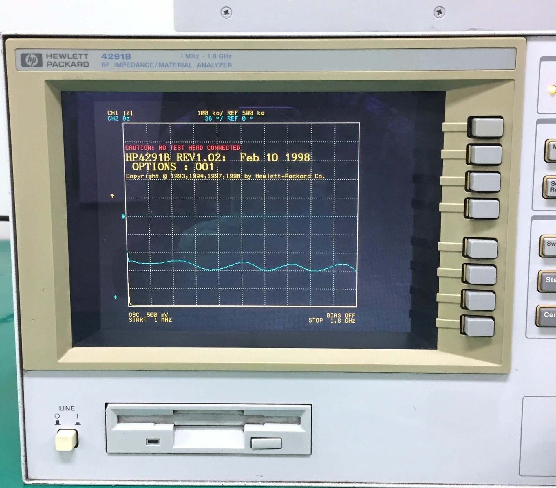 图为 已使用的 AGILENT / HP / HEWLETT-PACKARD / KEYSIGHT 4291B 待售