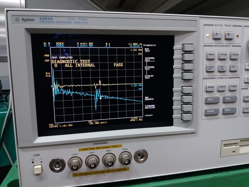 Photo Used AGILENT / HP / HEWLETT-PACKARD / KEYSIGHT 4294A For Sale