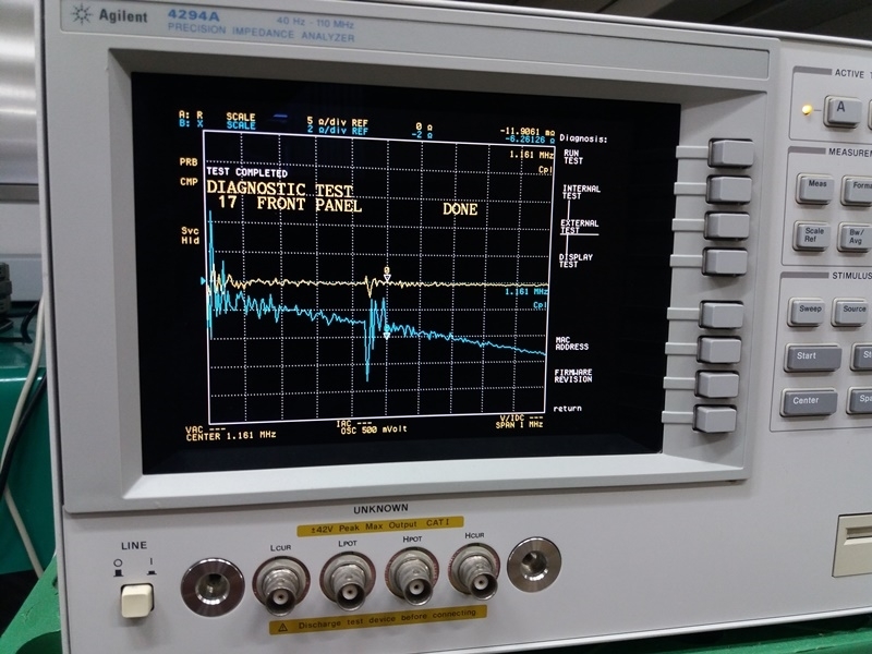 Photo Used AGILENT / HP / HEWLETT-PACKARD / KEYSIGHT 4294A For Sale