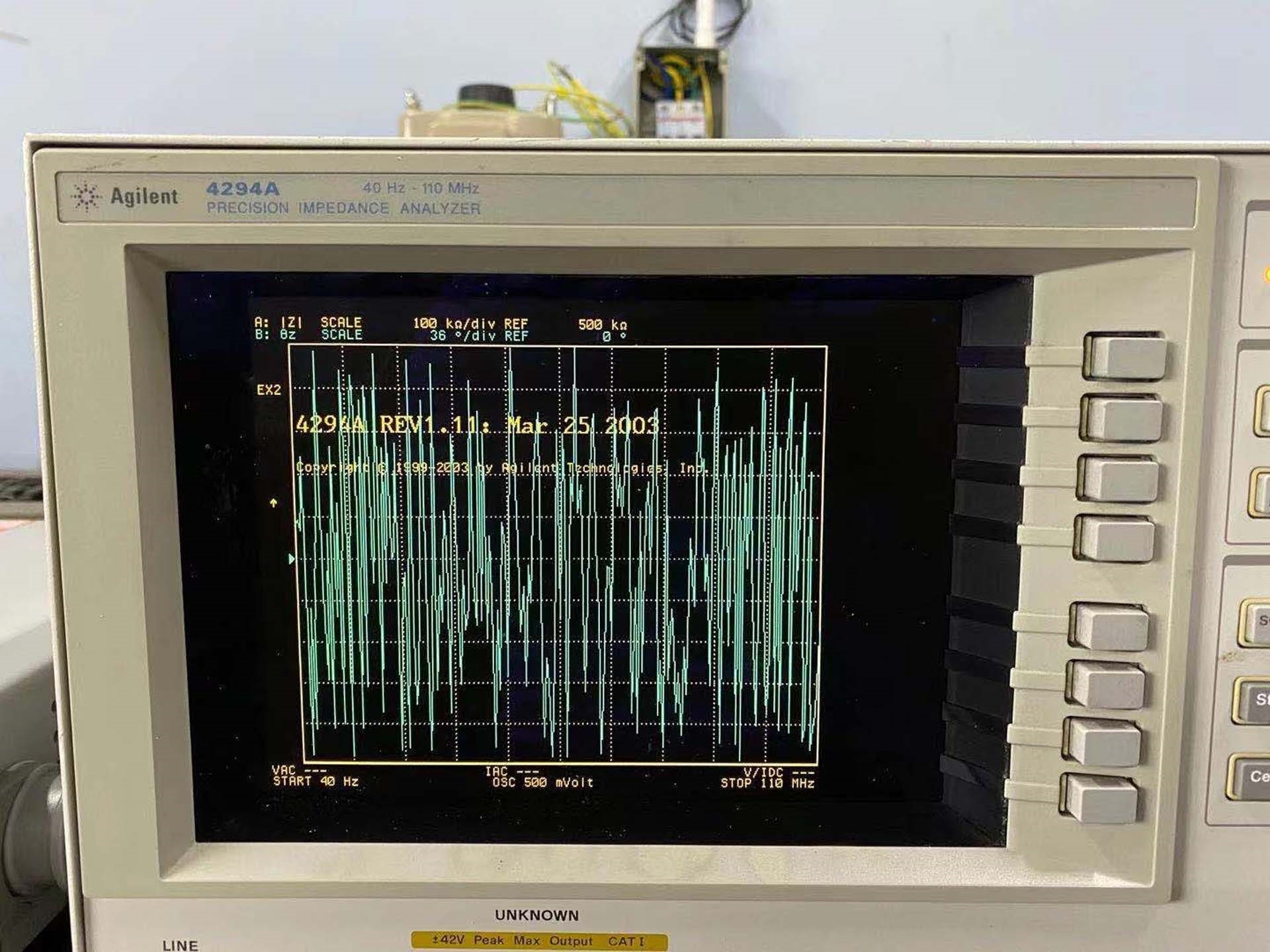 사진 사용됨 AGILENT / HP / HEWLETT-PACKARD / KEYSIGHT 4294A 판매용