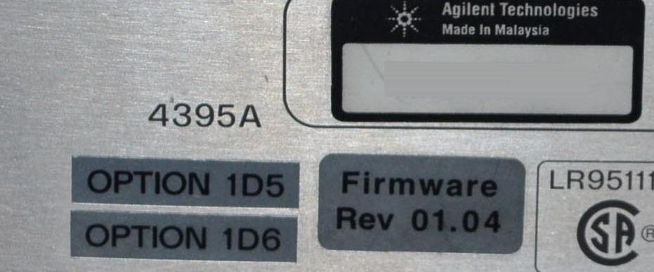 Photo Utilisé AGILENT / HP / HEWLETT-PACKARD / KEYSIGHT 4395A À vendre