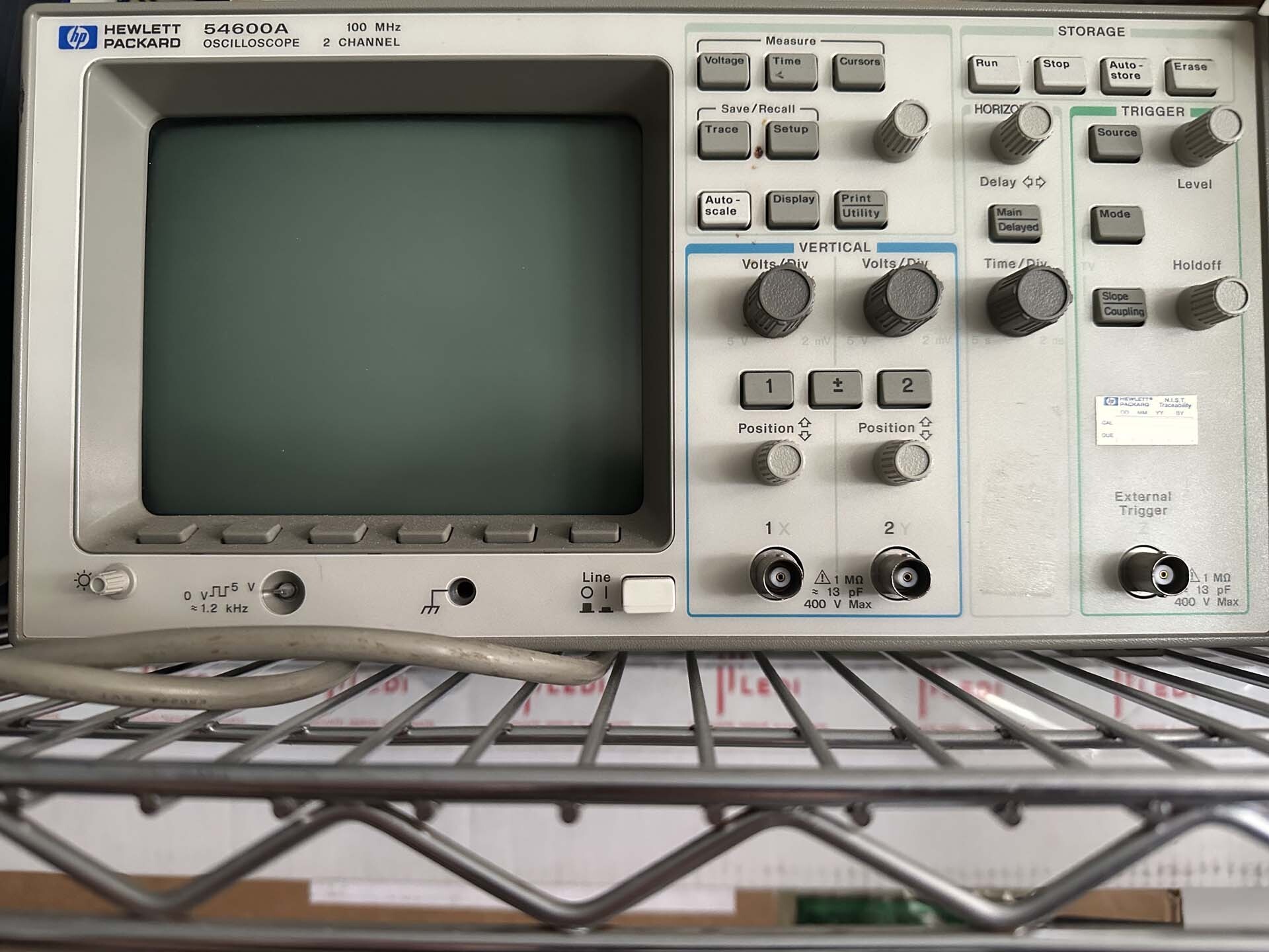 图为 已使用的 AGILENT / HP / HEWLETT-PACKARD / KEYSIGHT 54600A 待售