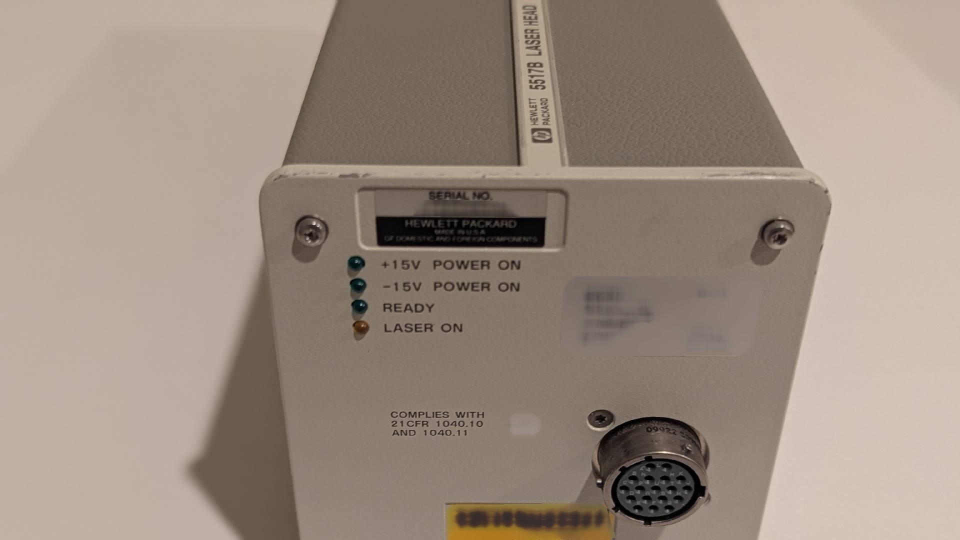 Foto Verwendet AGILENT / HP / HEWLETT-PACKARD / KEYSIGHT 5517B Zum Verkauf