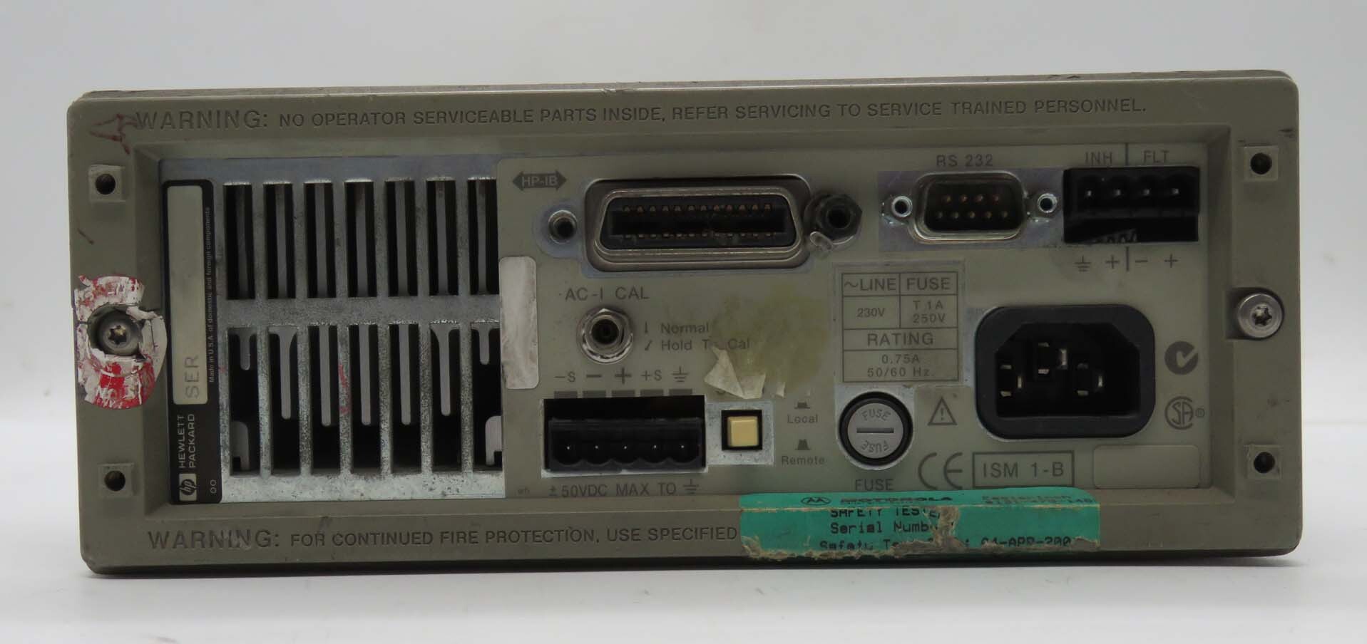 Foto Verwendet AGILENT / HP / HEWLETT-PACKARD / KEYSIGHT 66311B Zum Verkauf