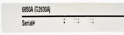 Foto Verwendet AGILENT / HP / HEWLETT-PACKARD / KEYSIGHT 6850A Zum Verkauf