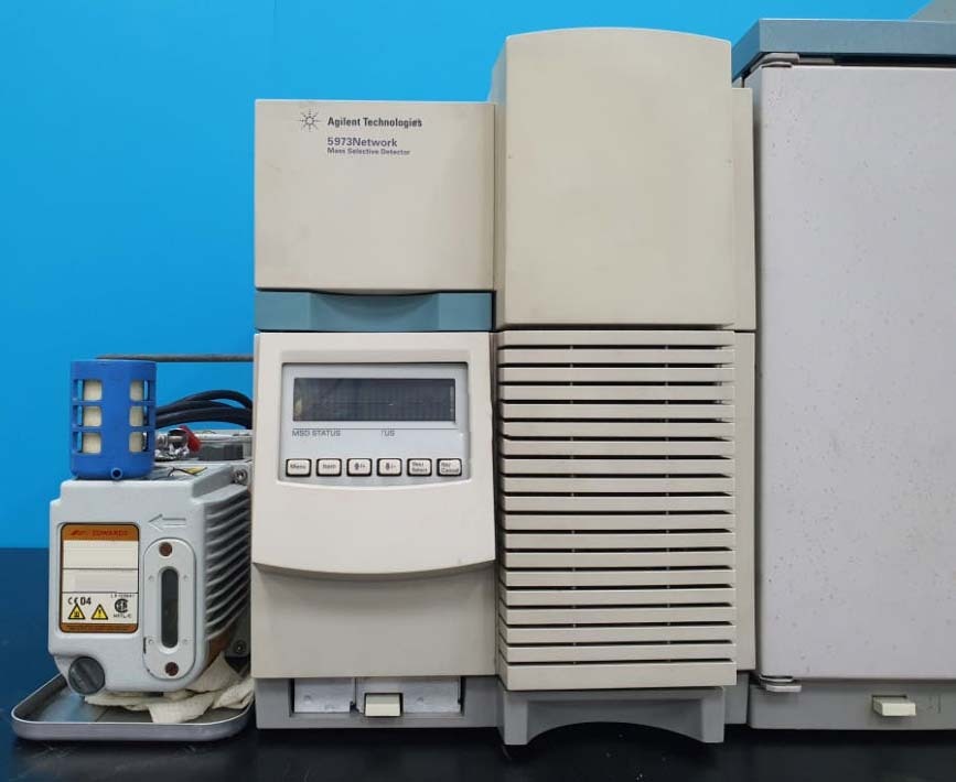 Foto Verwendet AGILENT / HP / HEWLETT-PACKARD / KEYSIGHT 6890N / 5973N Zum Verkauf