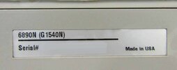 Photo Used AGILENT / HP / HEWLETT-PACKARD / KEYSIGHT 6890N For Sale