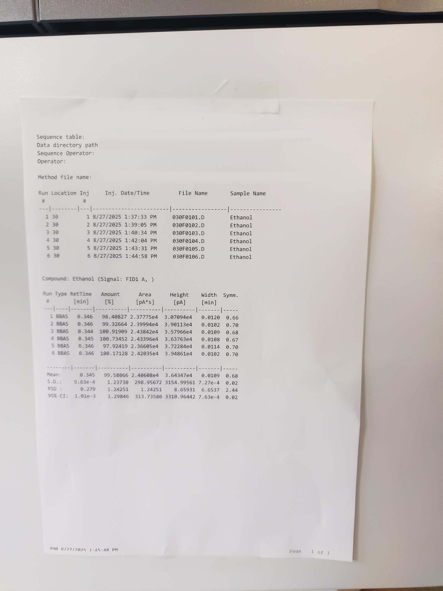 Photo Utilisé AGILENT / HP / HEWLETT-PACKARD / KEYSIGHT 6890N À vendre
