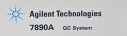 Photo Used AGILENT / HP / HEWLETT-PACKARD / KEYSIGHT 7890A For Sale