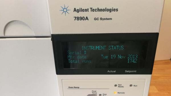 圖為 已使用的 AGILENT / HP / HEWLETT-PACKARD / KEYSIGHT 7890A 待售