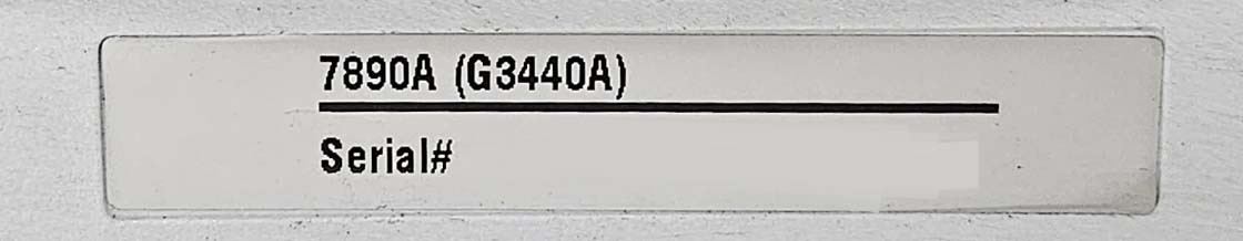 圖為 已使用的 AGILENT / HP / HEWLETT-PACKARD / KEYSIGHT 7890A 待售