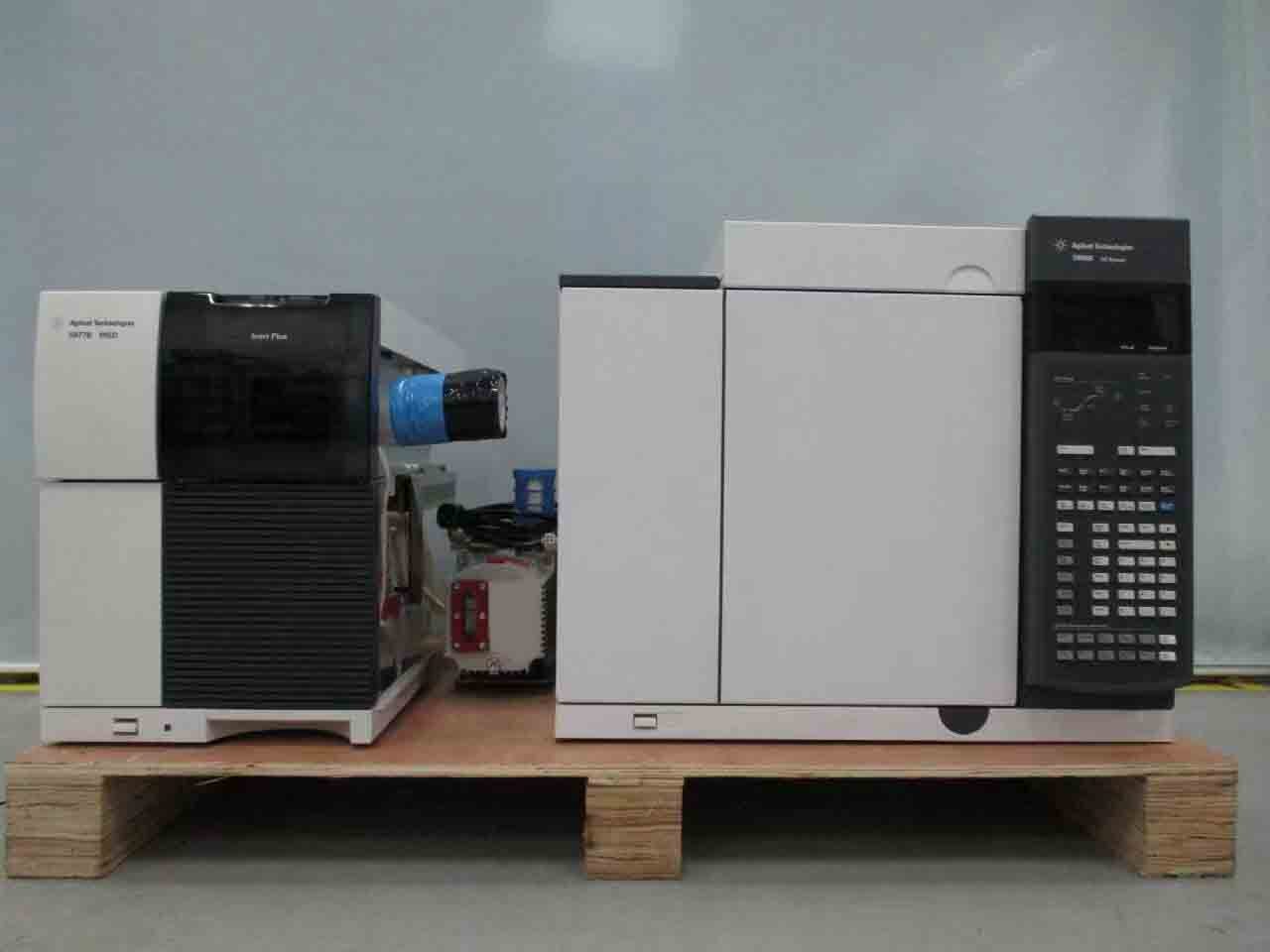 图为 已使用的 AGILENT / HP / HEWLETT-PACKARD / KEYSIGHT 7890B / 5977B 待售