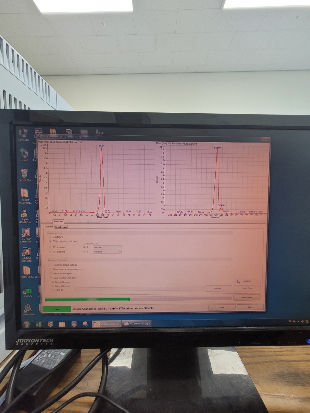 图为 已使用的 AGILENT / HP / HEWLETT-PACKARD / KEYSIGHT 7890B 待售