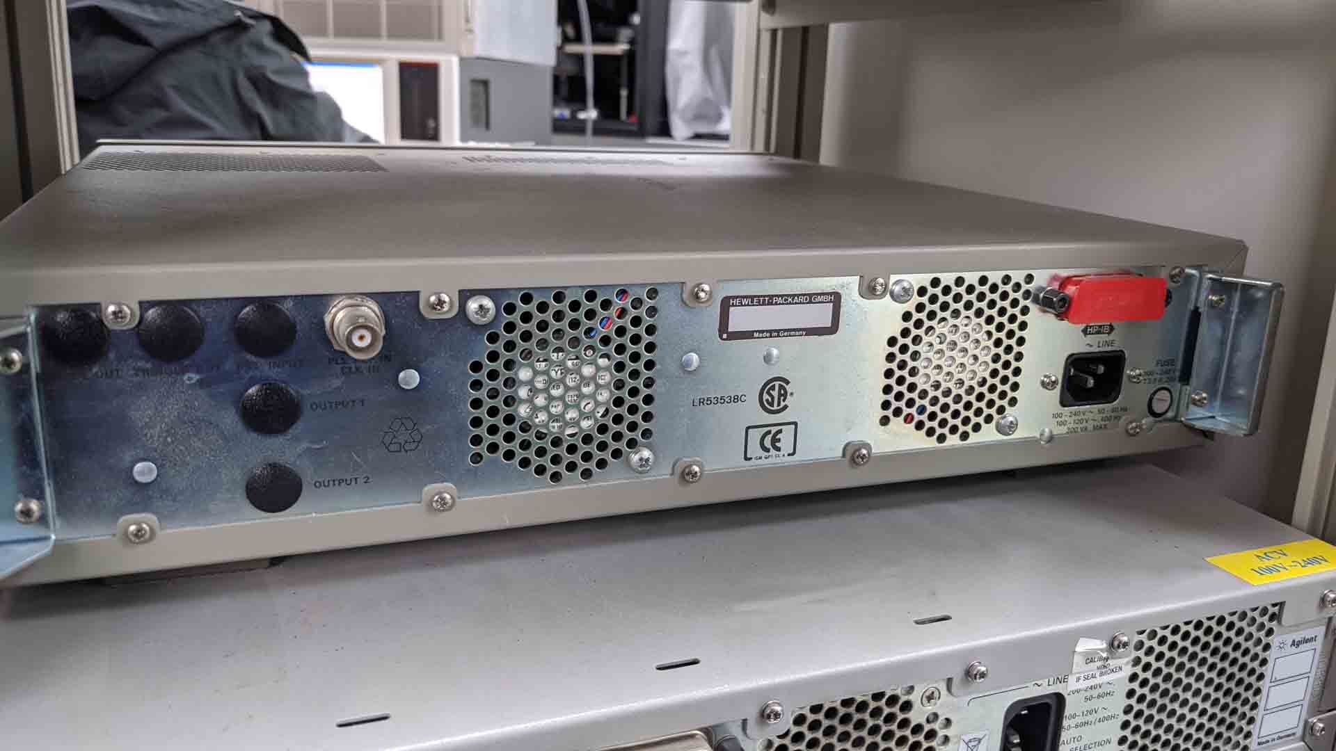 图为 已使用的 AGILENT / HP / HEWLETT-PACKARD / KEYSIGHT 8110A 待售