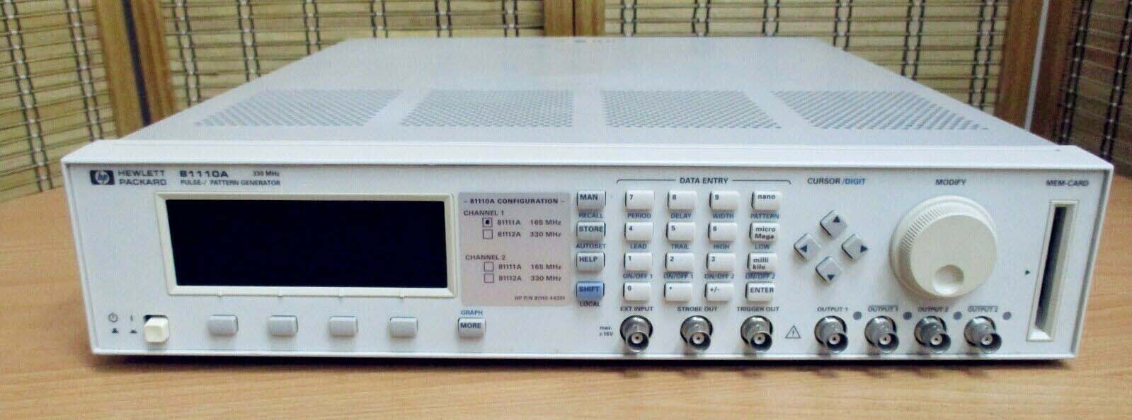 圖為 已使用的 AGILENT / HP / HEWLETT-PACKARD / KEYSIGHT 81110A / 81111A 待售