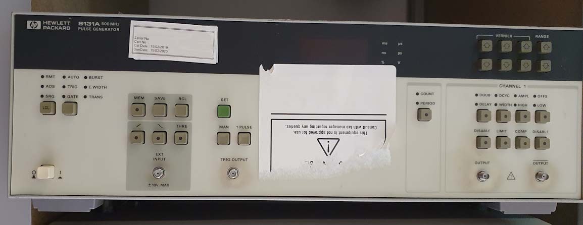 Foto Verwendet AGILENT / HP / HEWLETT-PACKARD / KEYSIGHT 8131A Zum Verkauf