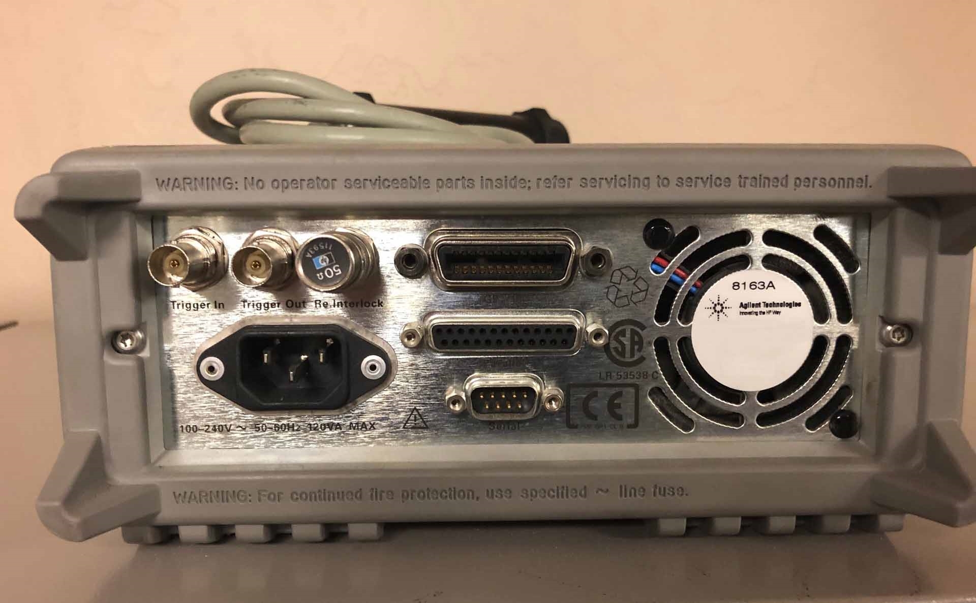 Photo Utilisé AGILENT / HP / HEWLETT-PACKARD / KEYSIGHT 8163A À vendre