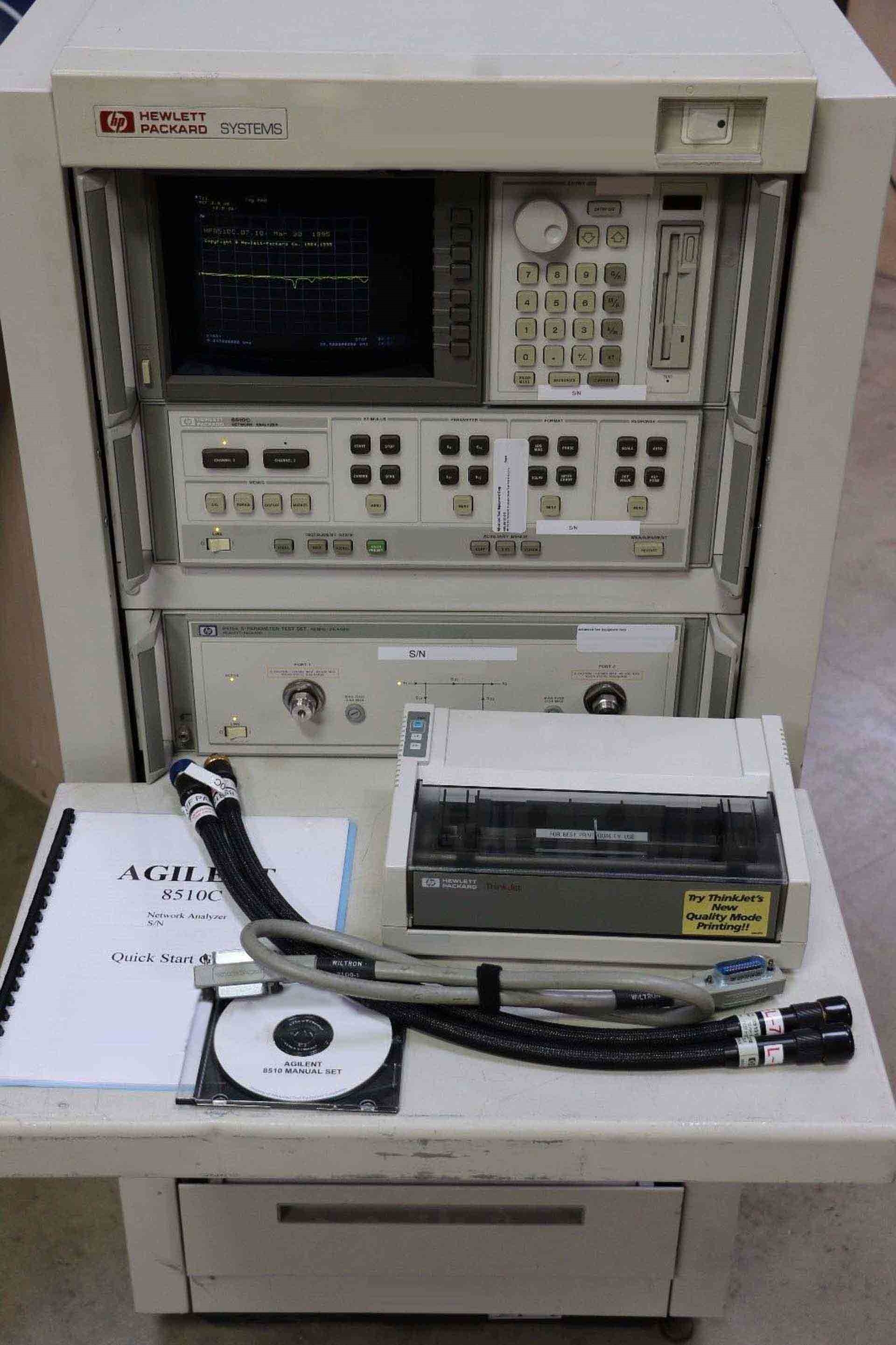 圖為 已使用的 AGILENT / HP / HEWLETT-PACKARD / KEYSIGHT 8510C 待售