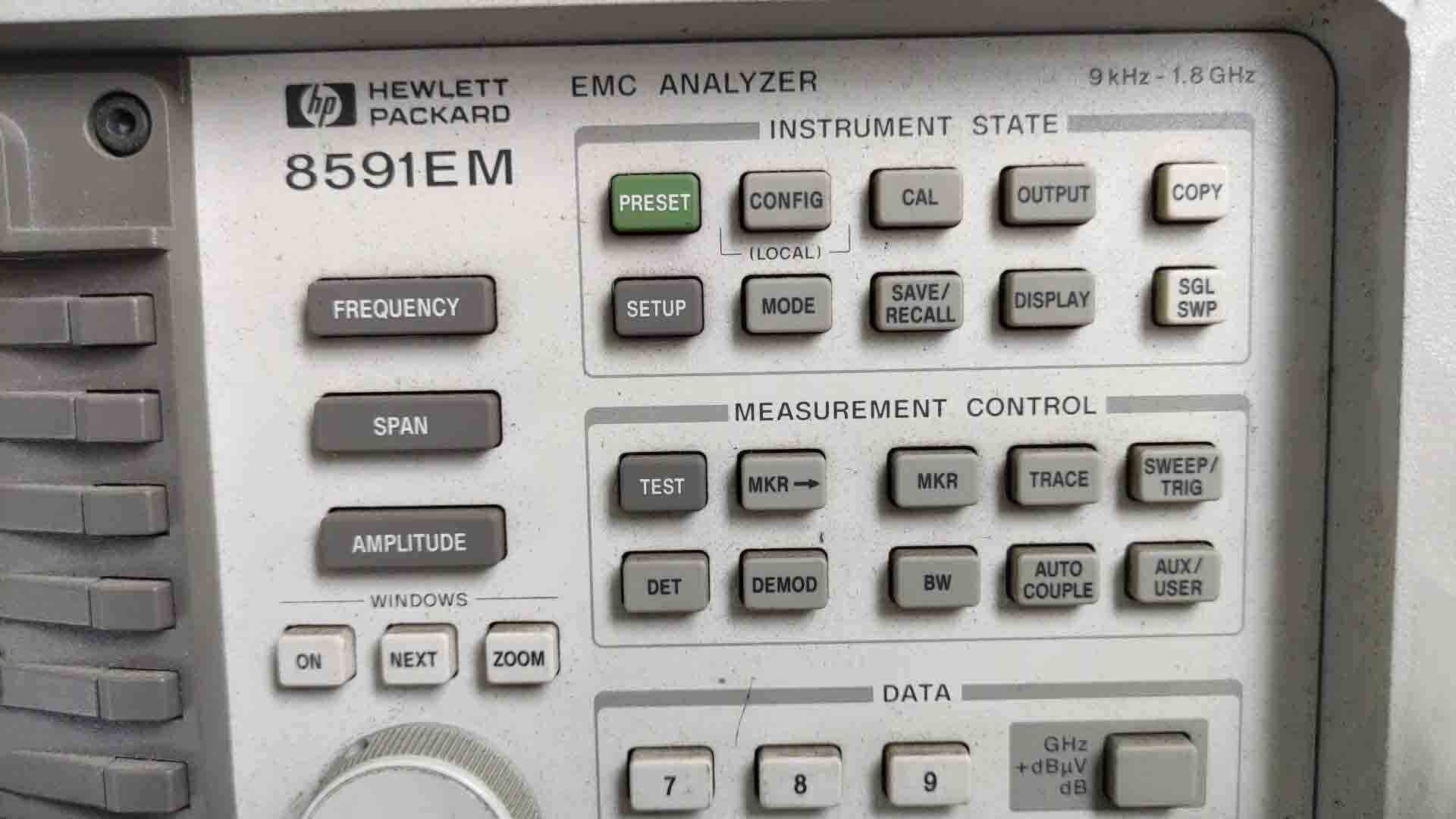 图为 已使用的 AGILENT / HP / HEWLETT-PACKARD / KEYSIGHT 8591EM 待售