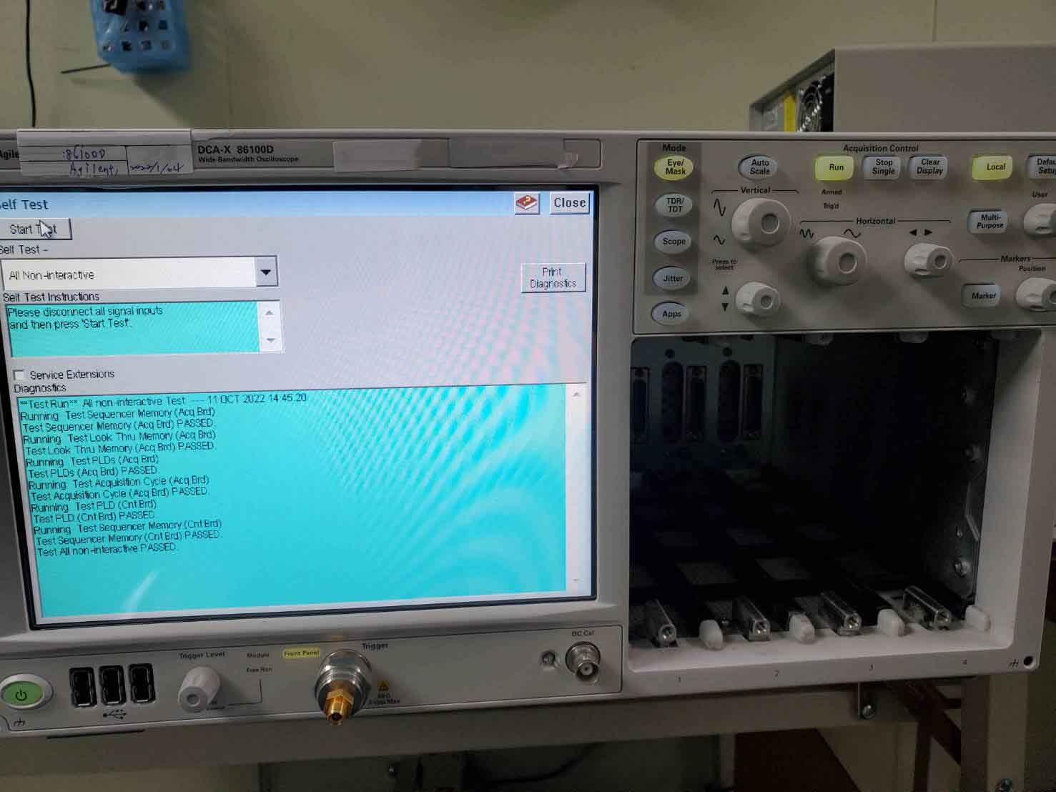 Photo Used AGILENT / HP / HEWLETT-PACKARD / KEYSIGHT 86100D For Sale