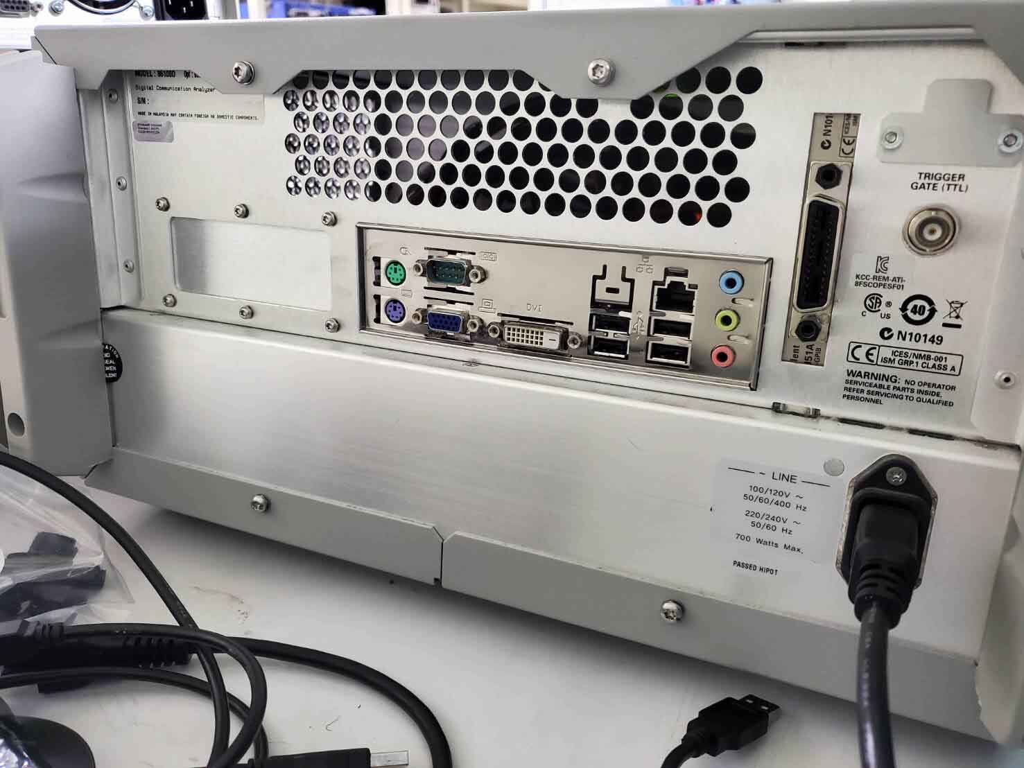 圖為 已使用的 AGILENT / HP / HEWLETT-PACKARD / KEYSIGHT 86100D 待售