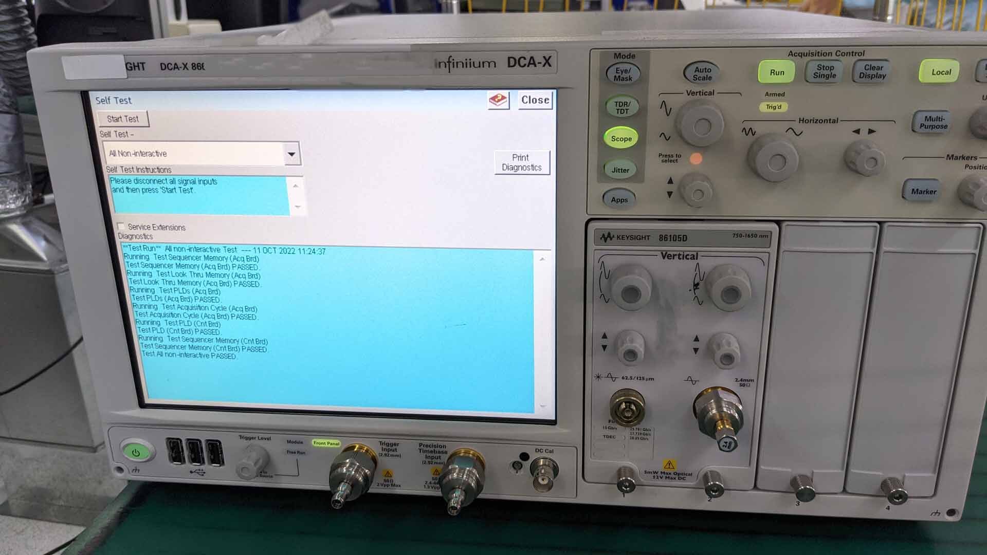 사진 사용됨 AGILENT / HP / HEWLETT-PACKARD / KEYSIGHT 86100D 판매용