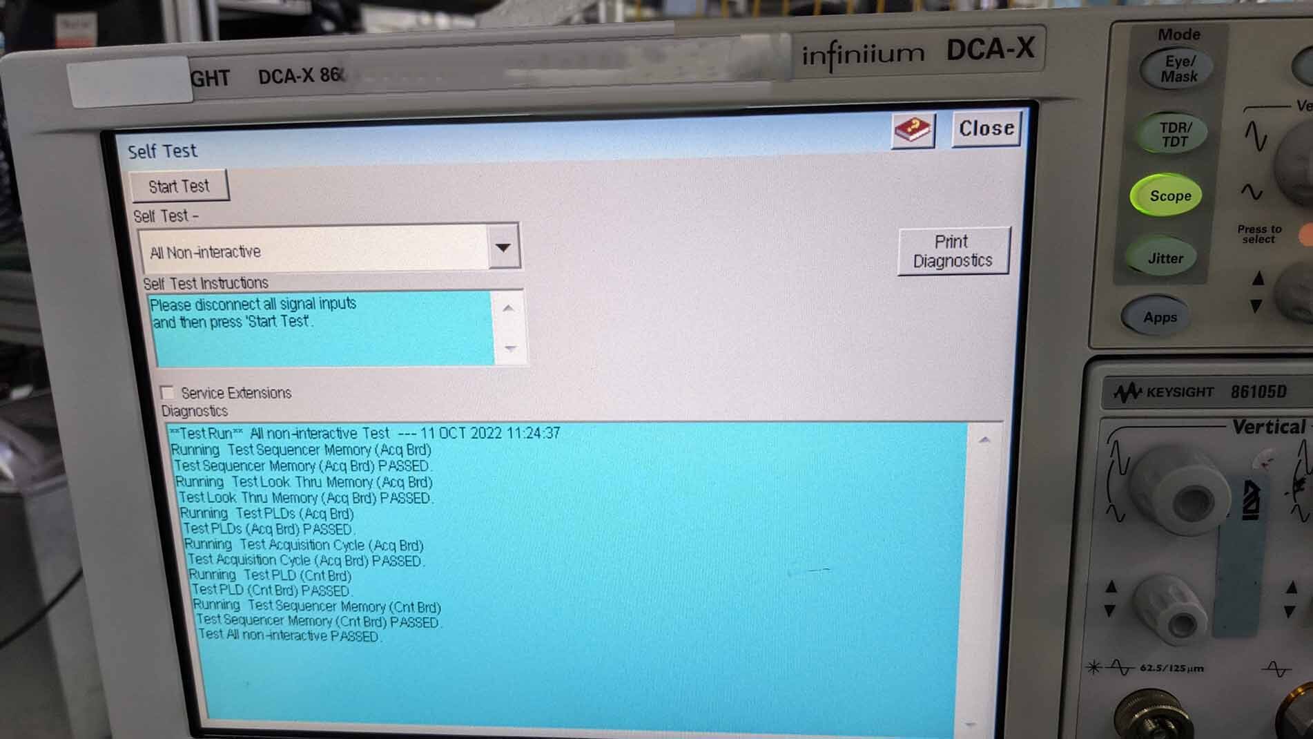 사진 사용됨 AGILENT / HP / HEWLETT-PACKARD / KEYSIGHT 86100D 판매용