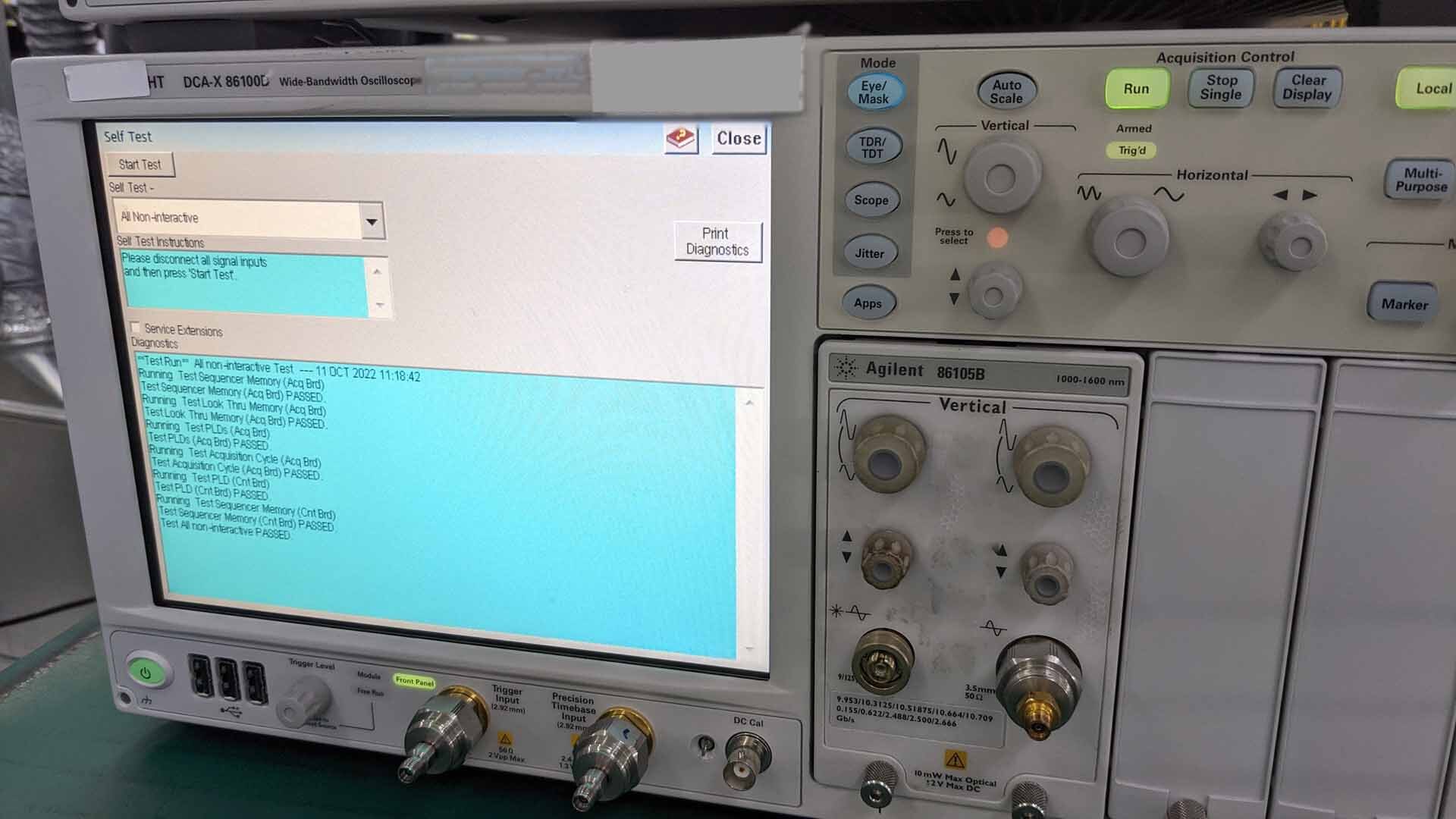 사진 사용됨 AGILENT / HP / HEWLETT-PACKARD / KEYSIGHT 86100D 판매용