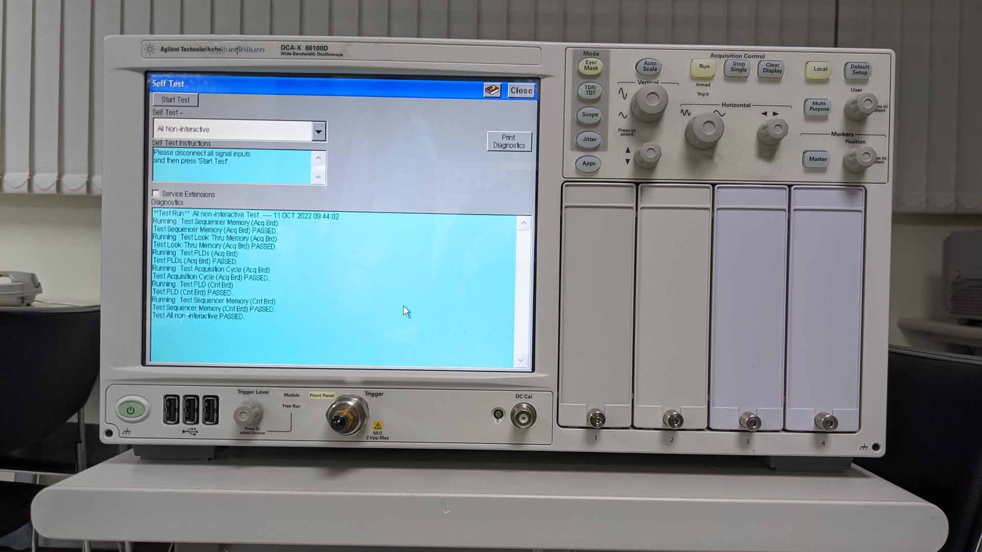 圖為 已使用的 AGILENT / HP / HEWLETT-PACKARD / KEYSIGHT 86100D 待售