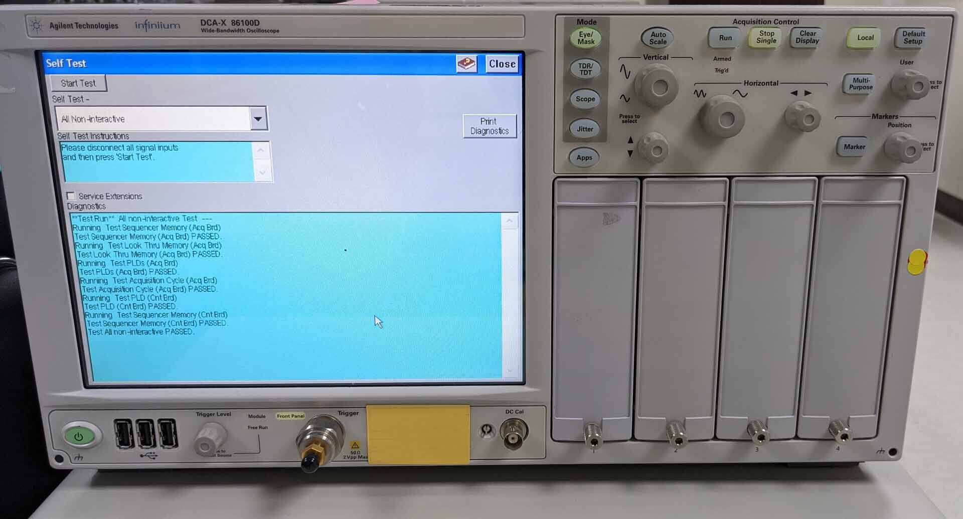 Photo Used AGILENT / HP / HEWLETT-PACKARD / KEYSIGHT 86100D For Sale