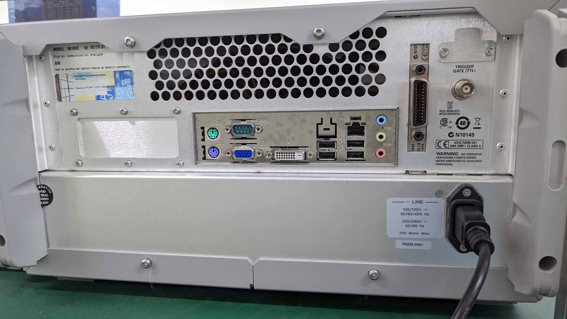 图为 已使用的 AGILENT / HP / HEWLETT-PACKARD / KEYSIGHT 86100D 待售