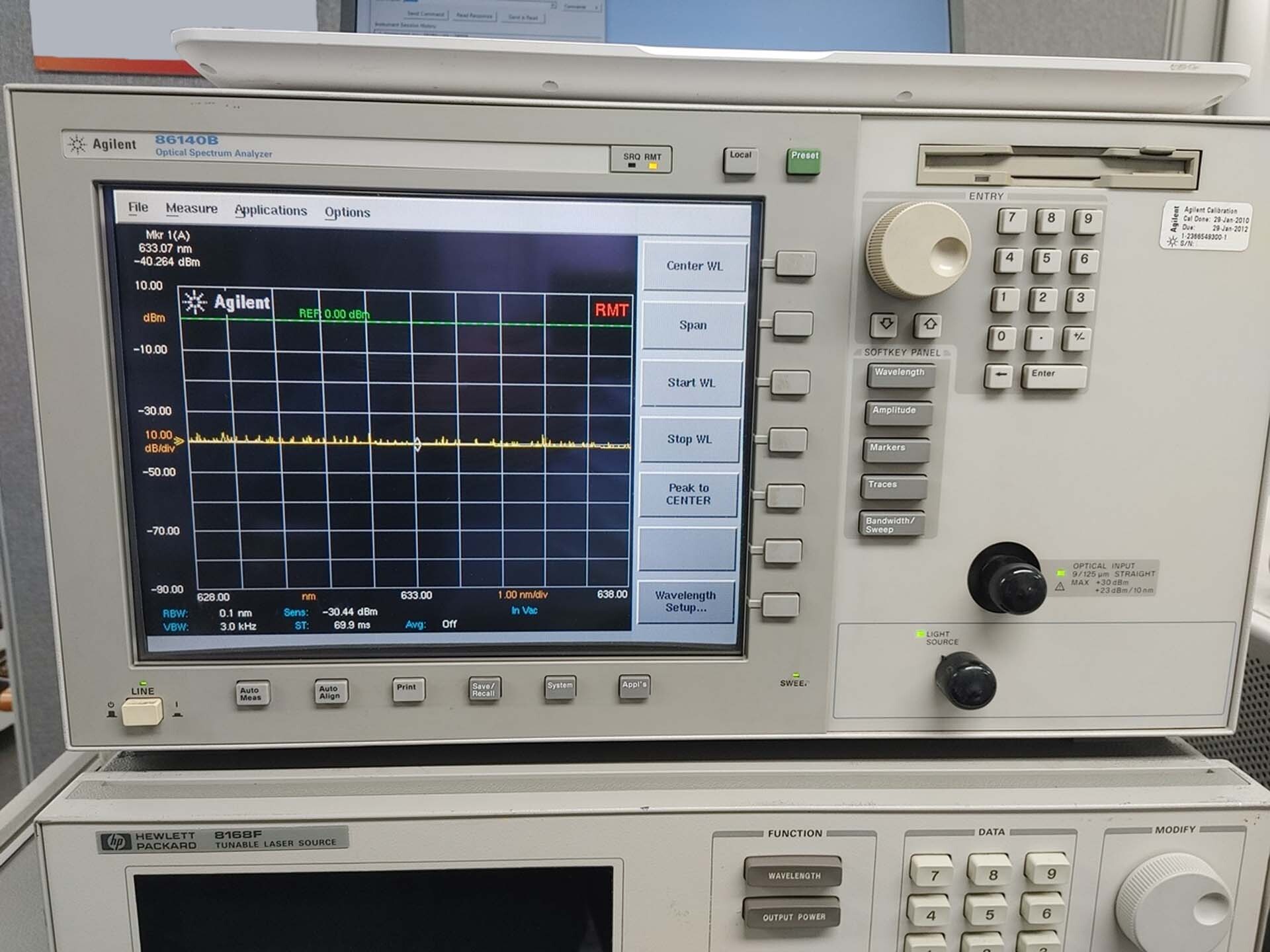 圖為 已使用的 AGILENT / HP / HEWLETT-PACKARD / KEYSIGHT 86140B 待售