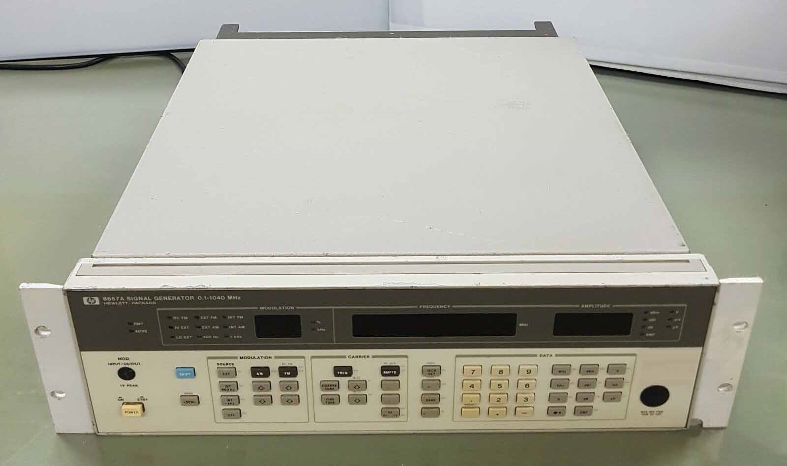 圖為 已使用的 AGILENT / HP / HEWLETT-PACKARD / KEYSIGHT 8657A 待售