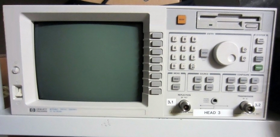 Photo Utilisé AGILENT / HP / HEWLETT-PACKARD / KEYSIGHT 8714C À vendre