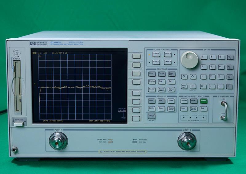 图为 已使用的 AGILENT / HP / HEWLETT-PACKARD / KEYSIGHT 8719ES 待售