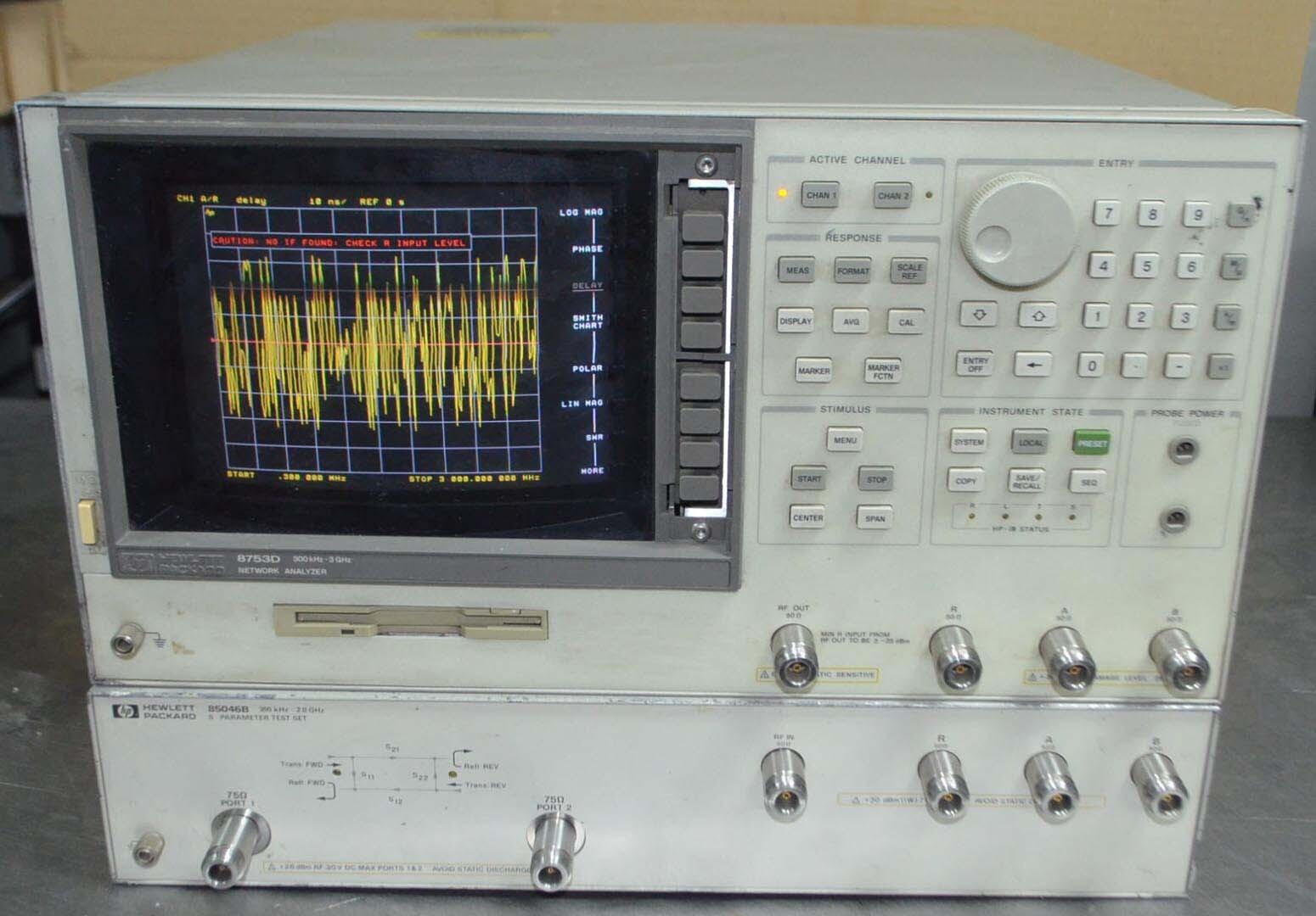 사진 사용됨 AGILENT / HP / HEWLETT-PACKARD / KEYSIGHT 8753D 판매용