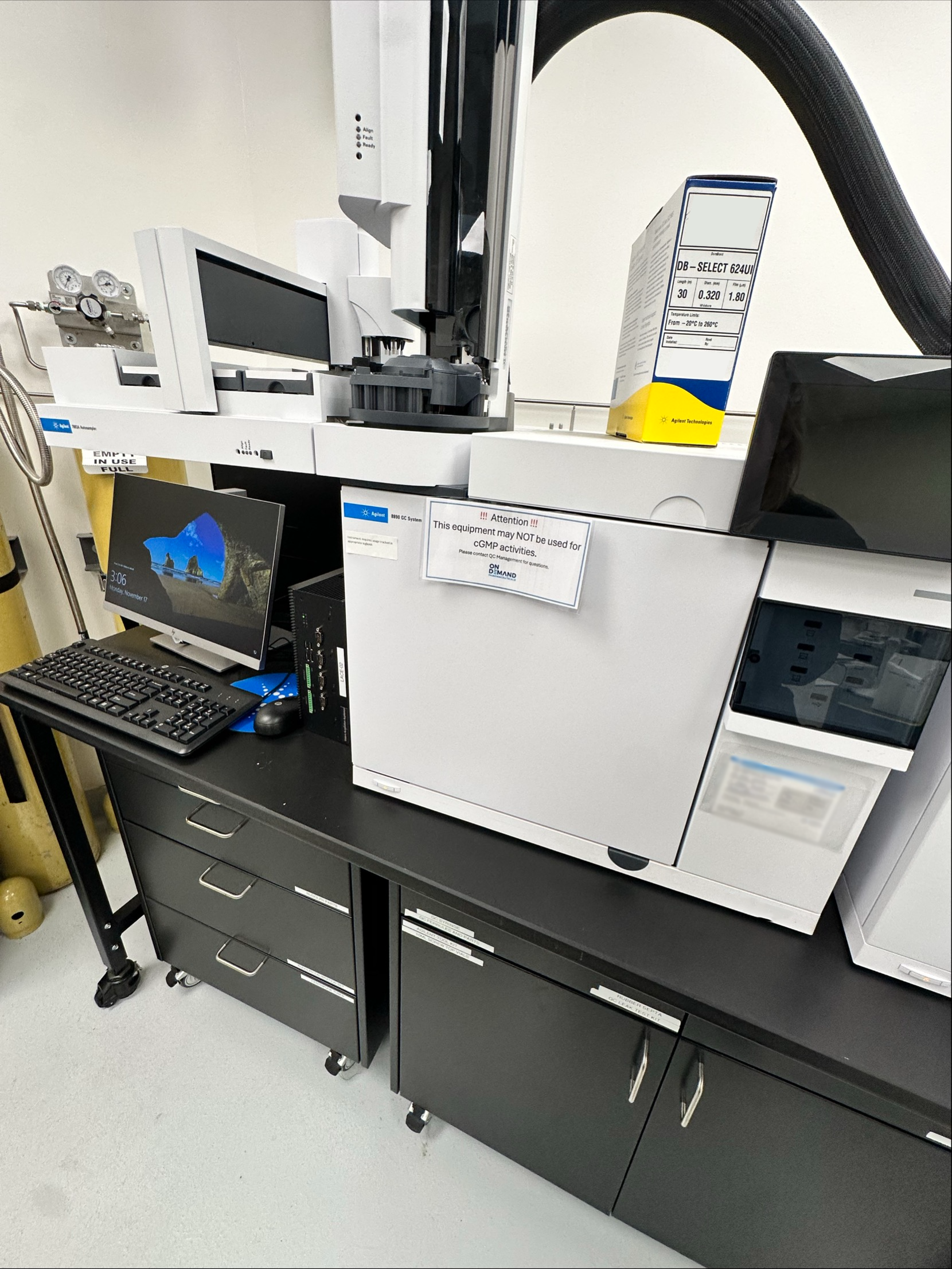 Foto Verwendet AGILENT / HP / HEWLETT-PACKARD / KEYSIGHT 8890 Zum Verkauf