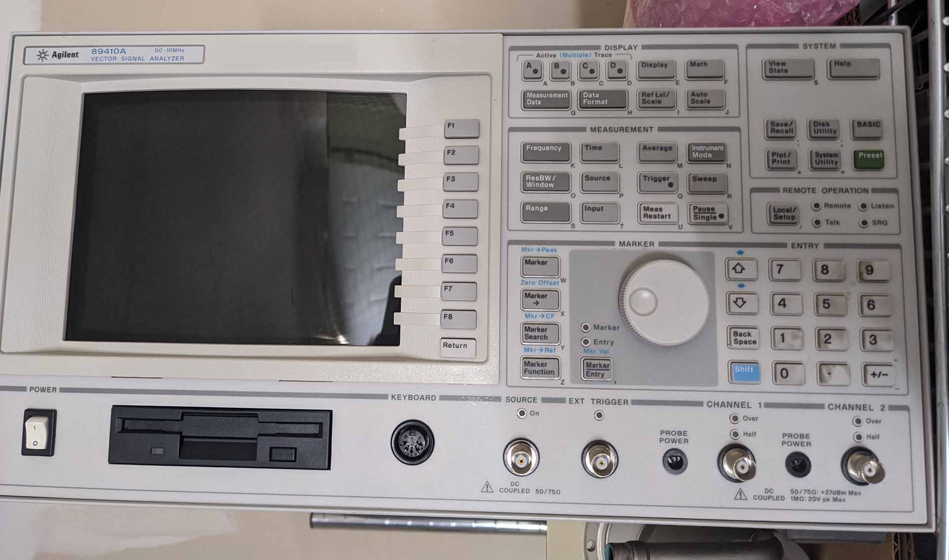 Photo Used AGILENT / HP / HEWLETT-PACKARD / KEYSIGHT 89410A For Sale