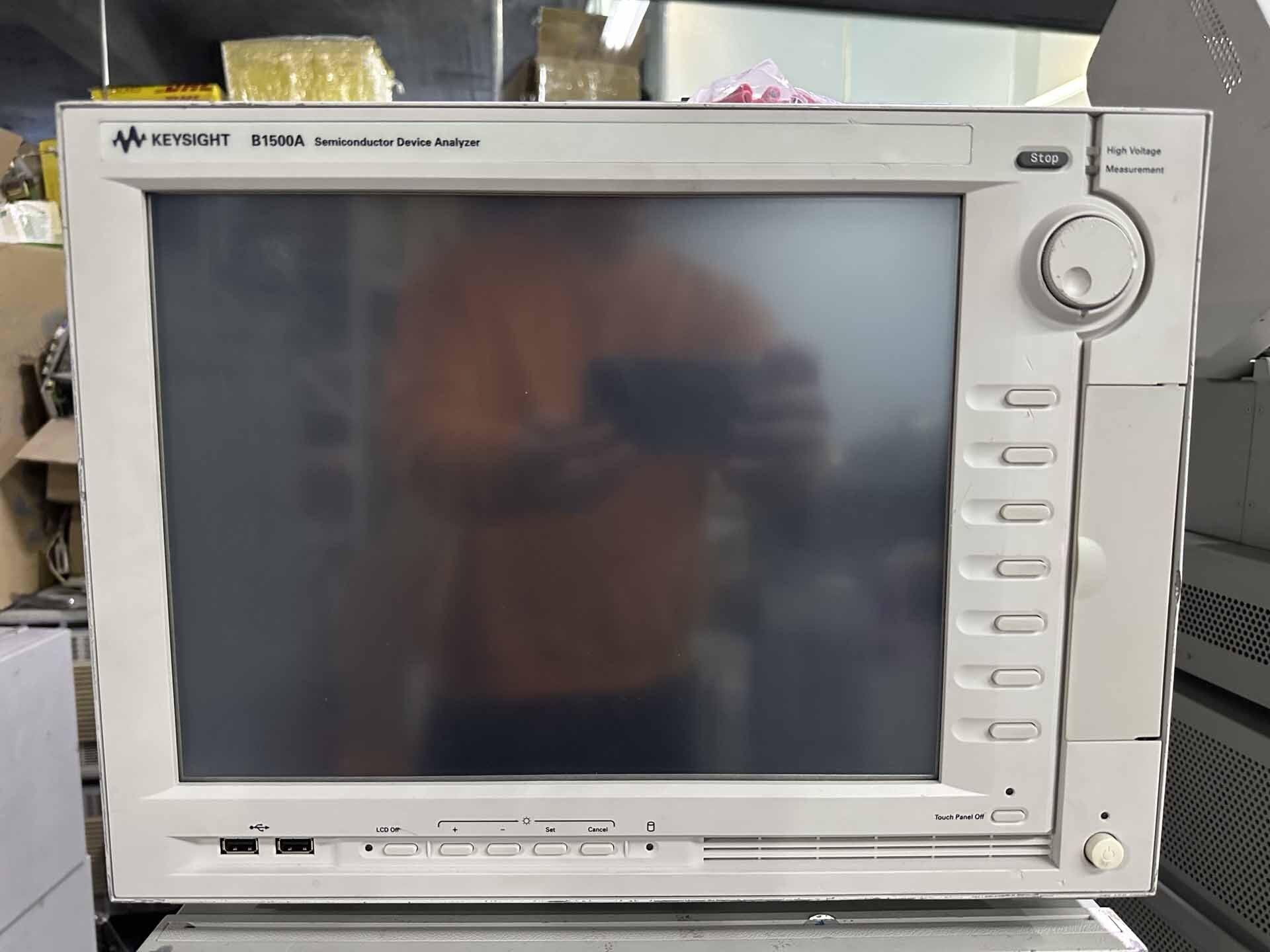 圖為 已使用的 AGILENT / HP / HEWLETT-PACKARD / KEYSIGHT B1500A 待售