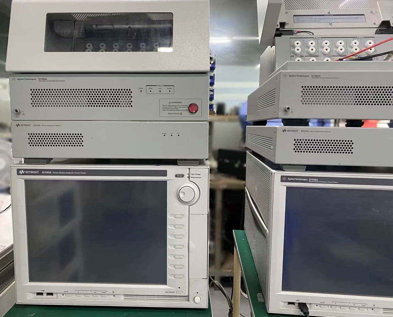 圖為 已使用的 AGILENT / HP / HEWLETT-PACKARD / KEYSIGHT B1505A 待售