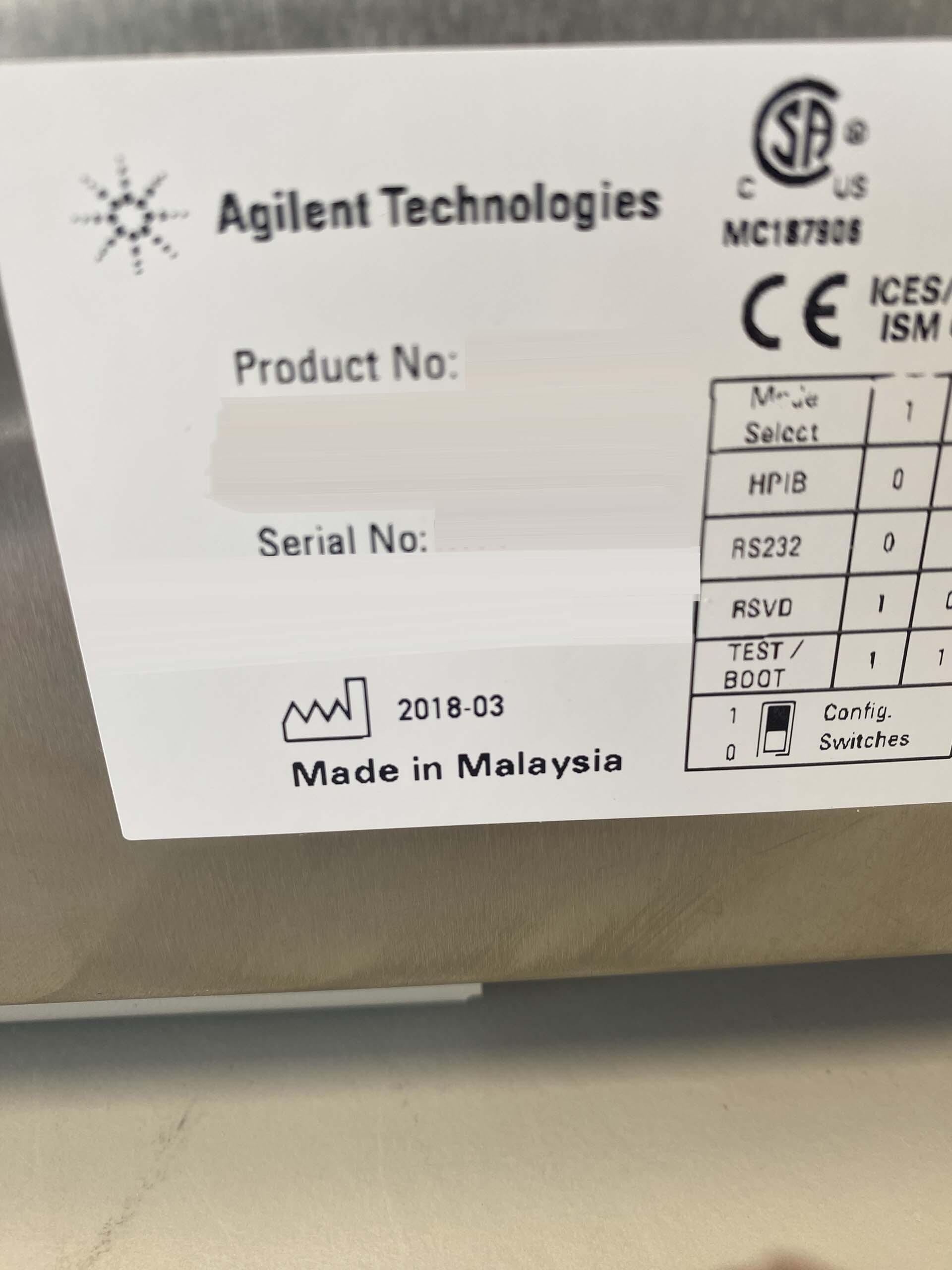 Photo Utilisé AGILENT / HP / HEWLETT-PACKARD / KEYSIGHT Cary 8454 À vendre