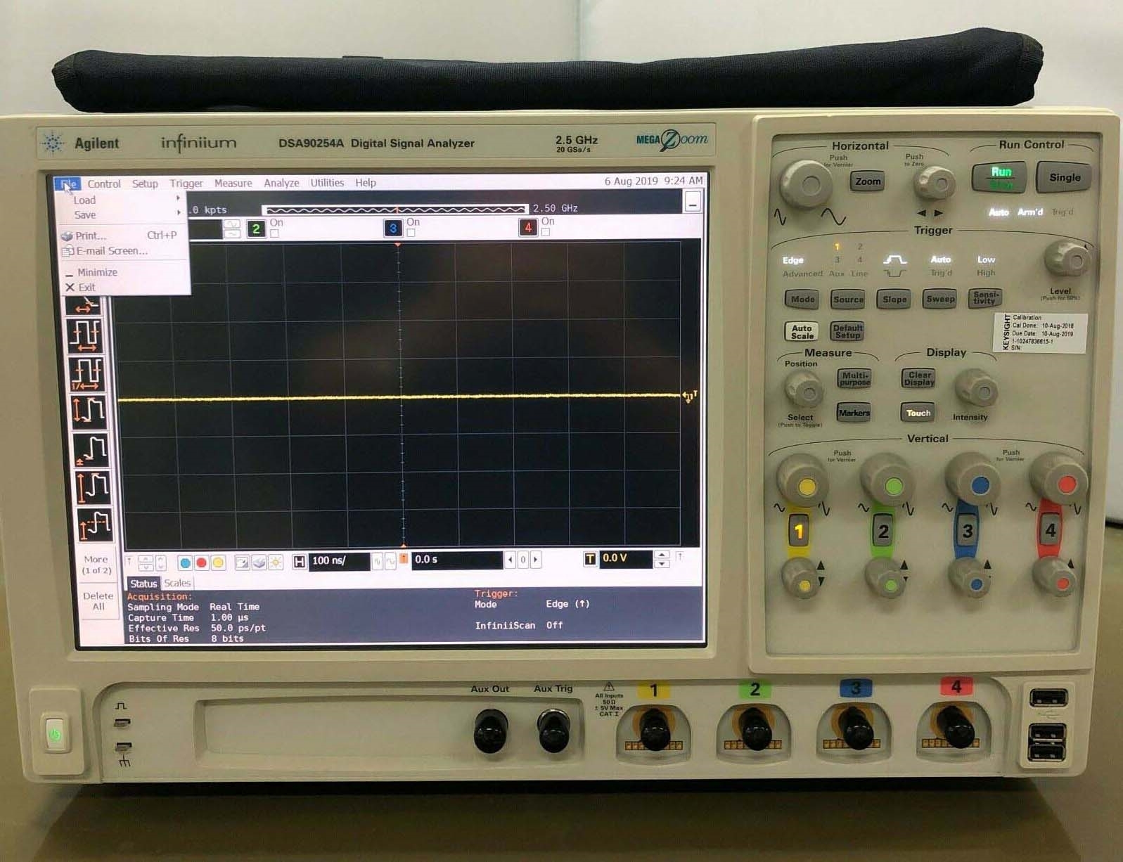 Foto Verwendet AGILENT / HP / HEWLETT-PACKARD / KEYSIGHT DSA 90254A Zum Verkauf