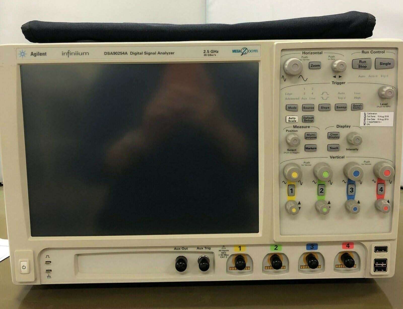 图为 已使用的 AGILENT / HP / HEWLETT-PACKARD / KEYSIGHT DSA 90254A 待售