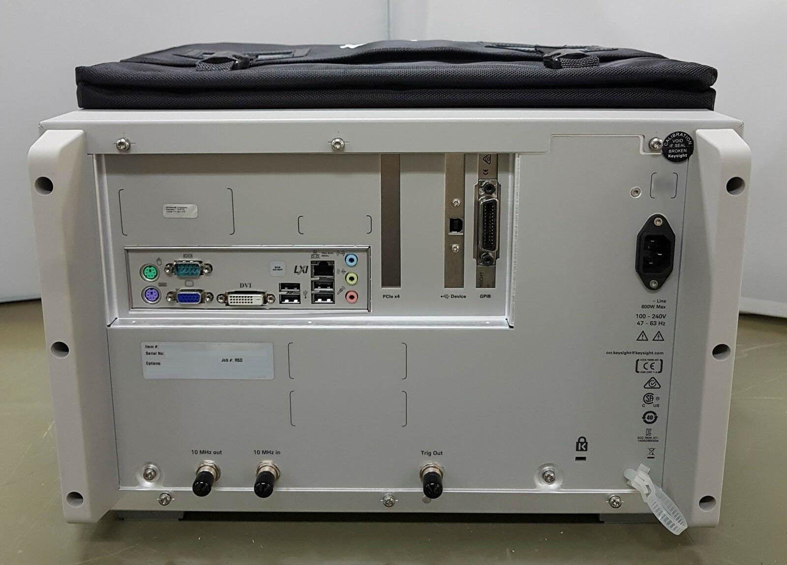 图为 已使用的 AGILENT / HP / HEWLETT-PACKARD / KEYSIGHT DSA 91204A 待售