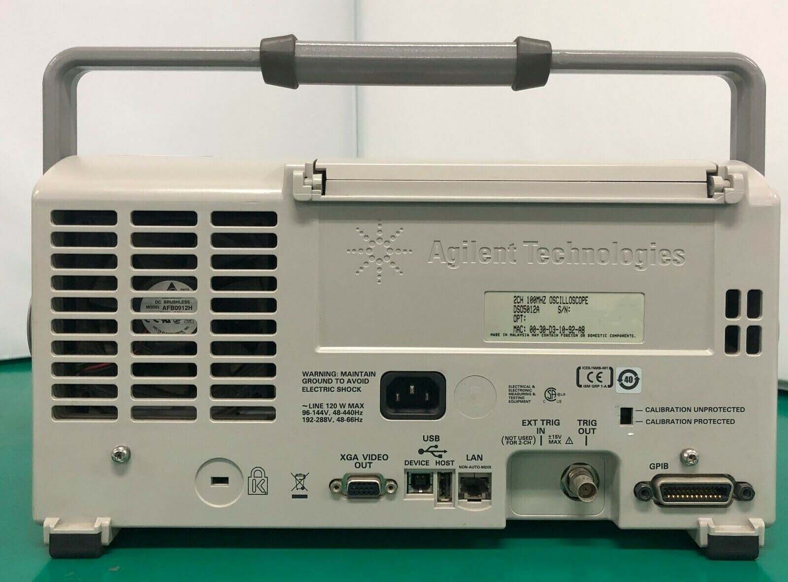 Photo Used AGILENT / HP / HEWLETT-PACKARD / KEYSIGHT DSO 5012A For Sale