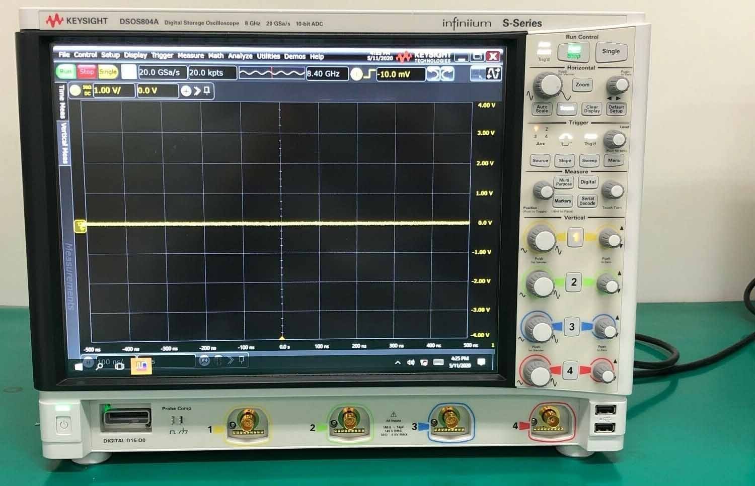 Foto Verwendet AGILENT / HP / HEWLETT-PACKARD / KEYSIGHT DSOS804A Zum Verkauf