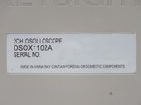 Photo Used AGILENT / HP / HEWLETT-PACKARD / KEYSIGHT DSOX1102A For Sale