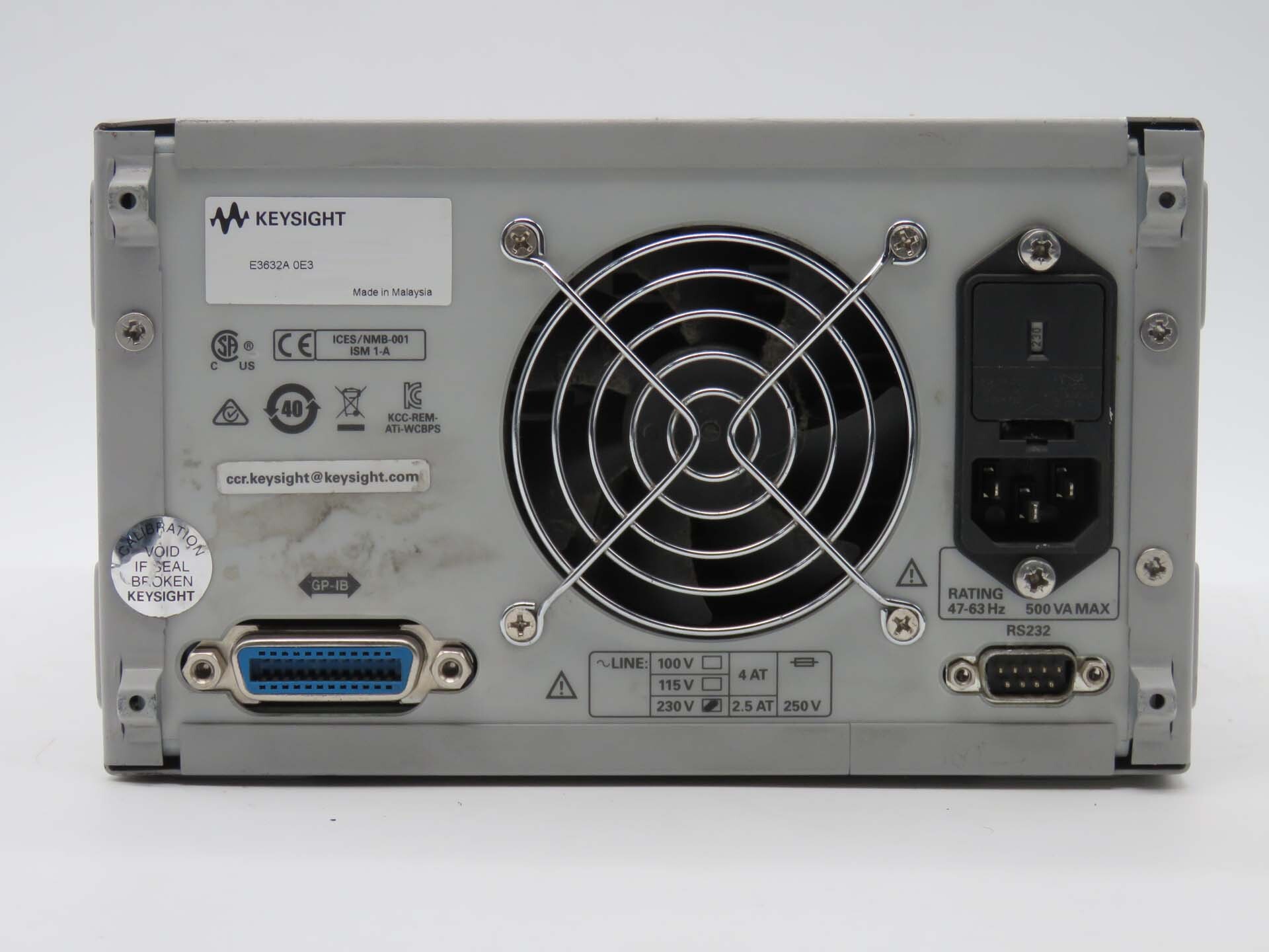 사진 사용됨 AGILENT / HP / HEWLETT-PACKARD / KEYSIGHT E3632A 판매용