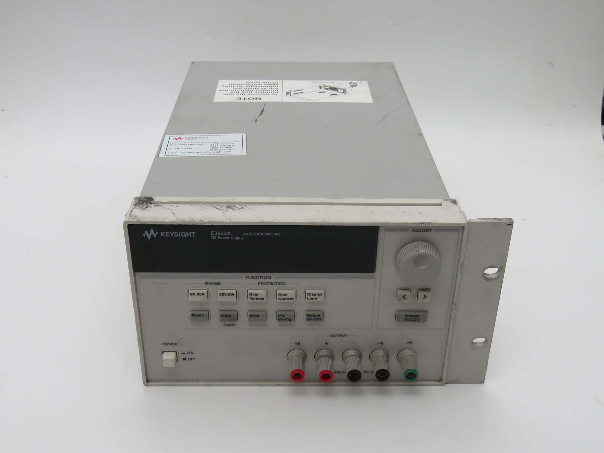 Foto Verwendet AGILENT / HP / HEWLETT-PACKARD / KEYSIGHT E3633A Zum Verkauf
