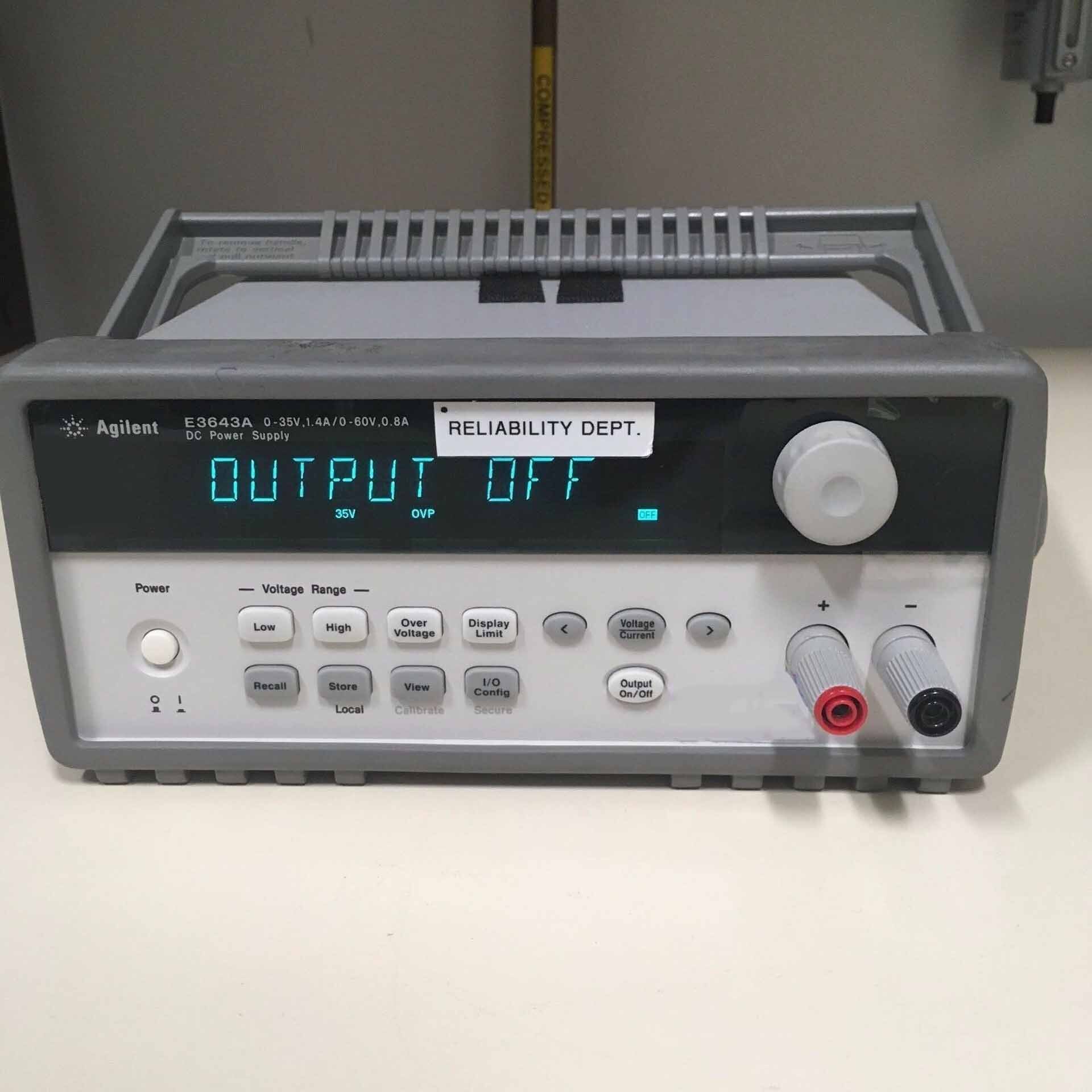 Photo Used AGILENT / HP / HEWLETT-PACKARD / KEYSIGHT E3643A For Sale